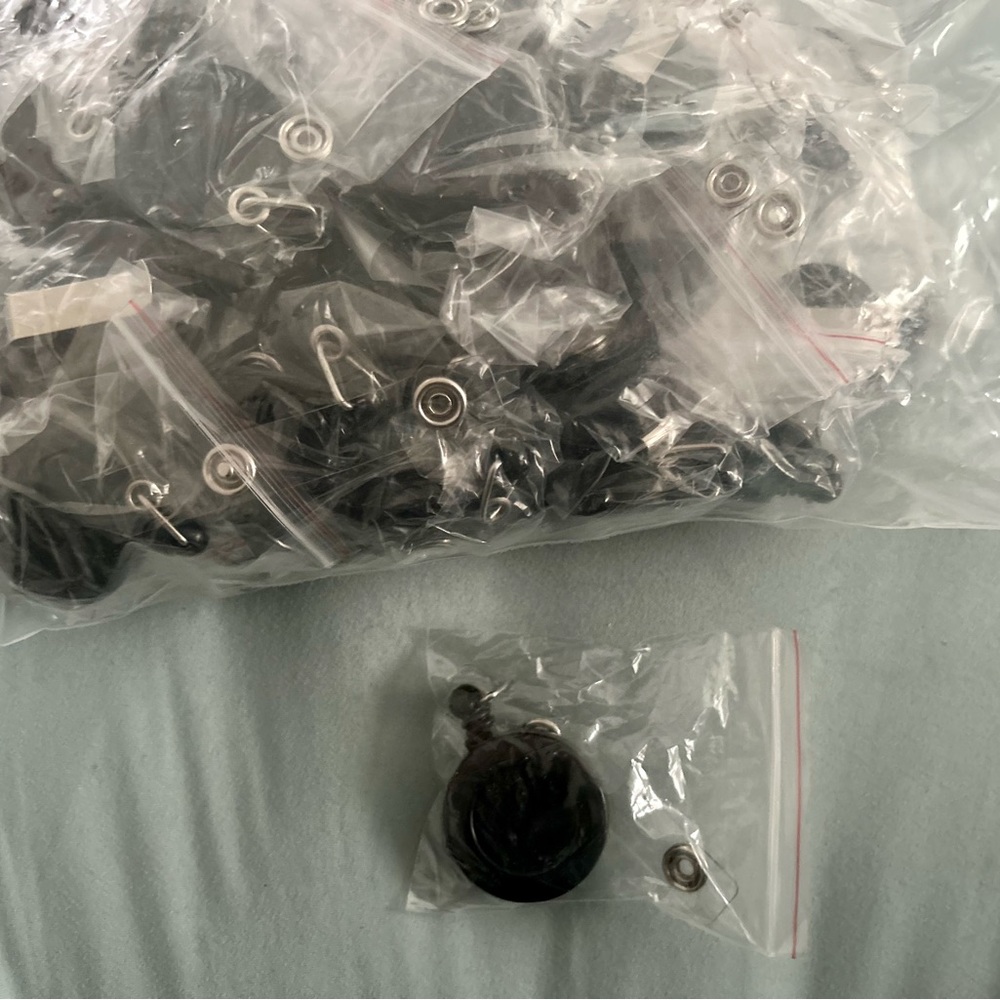 Badge reel blanks (full bag)